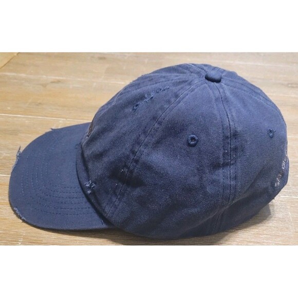 San Diego Zoo & Safari Park Rhino Logo Distressed Strap Back Dad Hat Adjustable - Picture 3 of 6